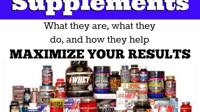 The Ultimate Guide to Supercharging Your Fitness Journey with Supplements